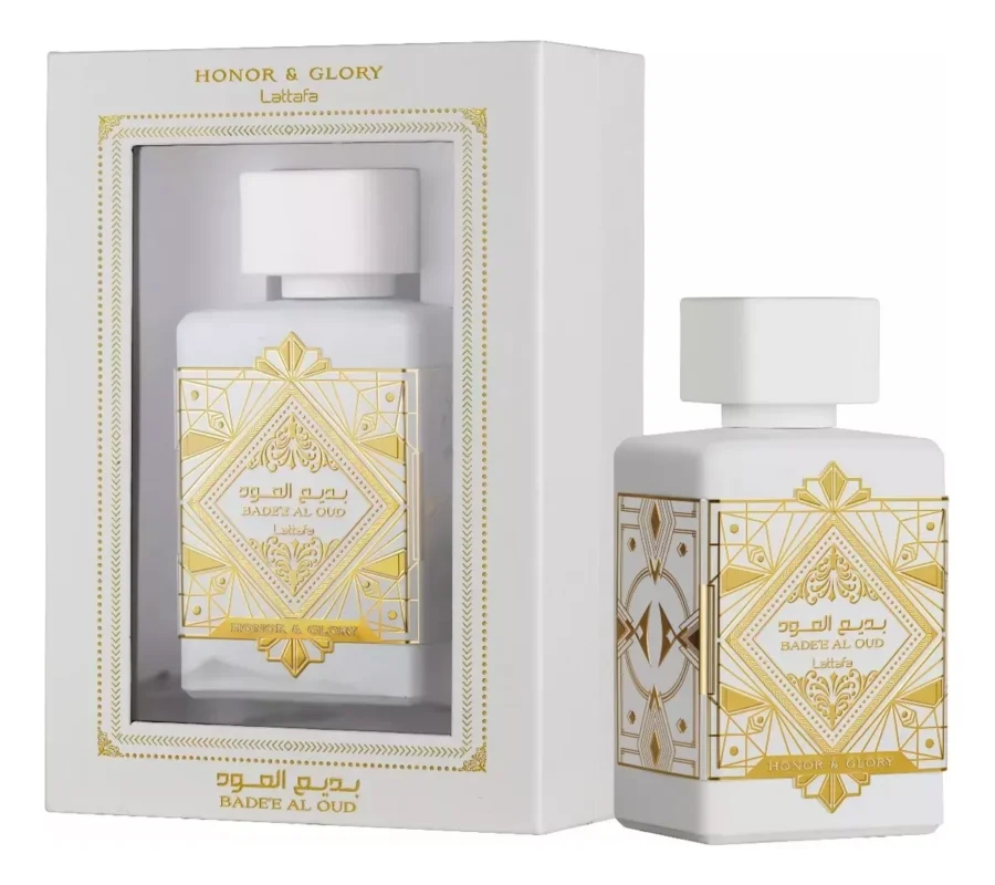 Perfume Lattafa Bade’e al Oud Honor & Glory Perfumes arabes Mexico