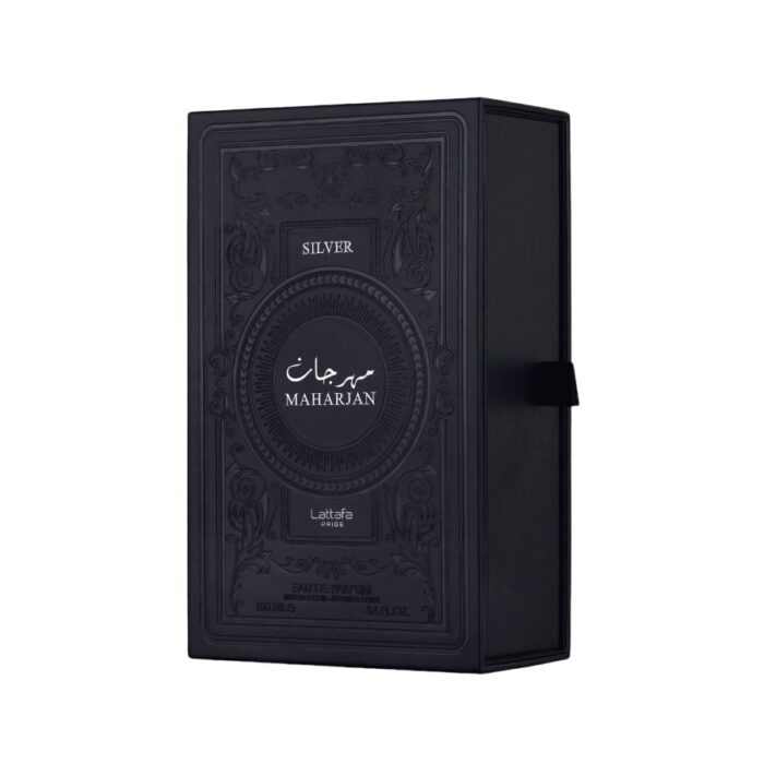 Perfume Lattafa Maharjan Silver EDP 100ml Unisex - Imagen 3