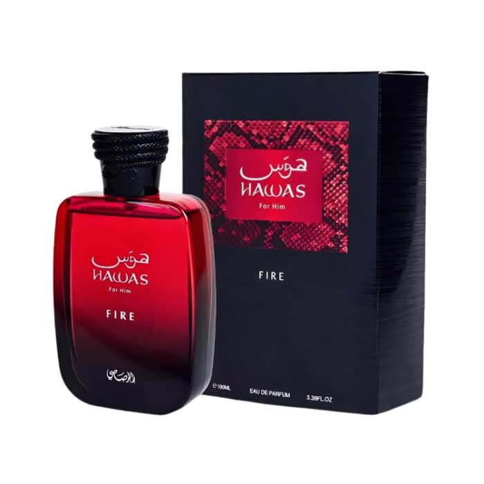 Perfume Rasasi Hawas Fire EDP 100ml Hombre - Imagen 1